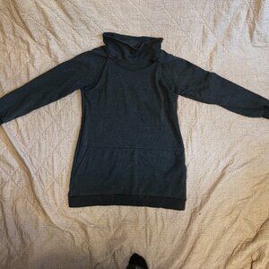 Latched Mama Harbor Snap Nursing Pullover in Charcoal Size XL